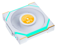 Lian Li Uni Fan SL Wireless 120 LCD White 120mm - 1332111 - zdjęcie 2